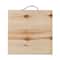 9 Packs: 2 ct. (18 total) 10" x 10" Natural Wood Square Plaques by Make Market®